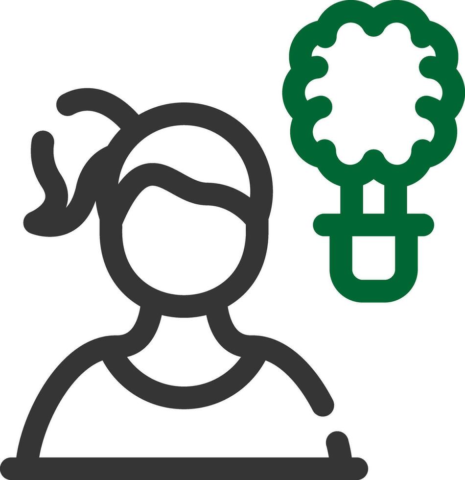 Emotional Intelligence Creative Icon Design vector