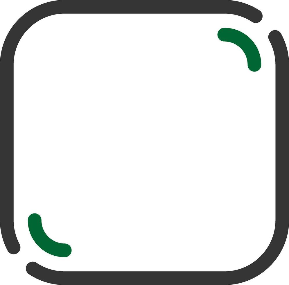 Line Two Color vector