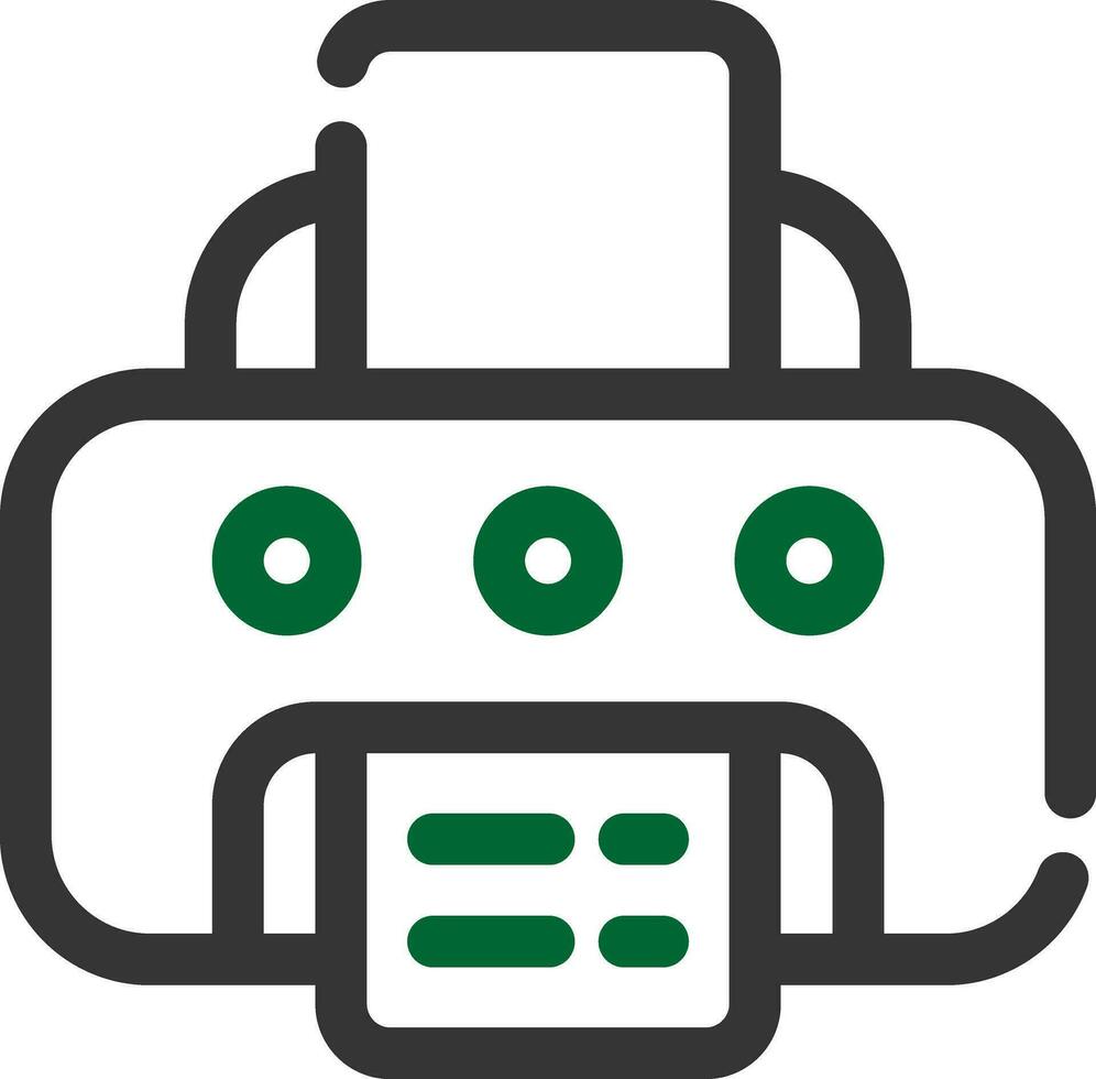 Line Two Color vector