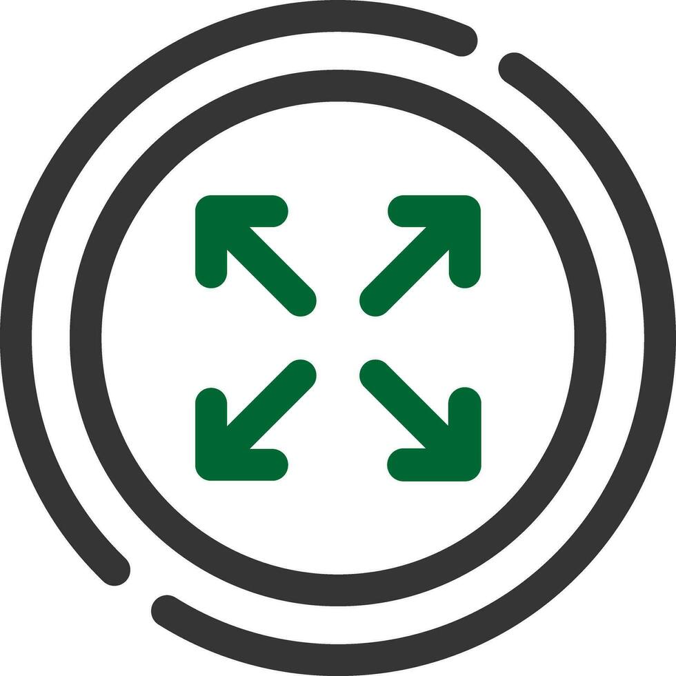 Expand Creative Icon Design vector