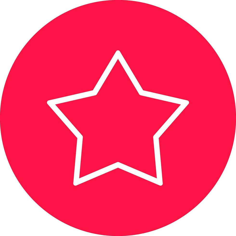 Star Creative Icon Design vector