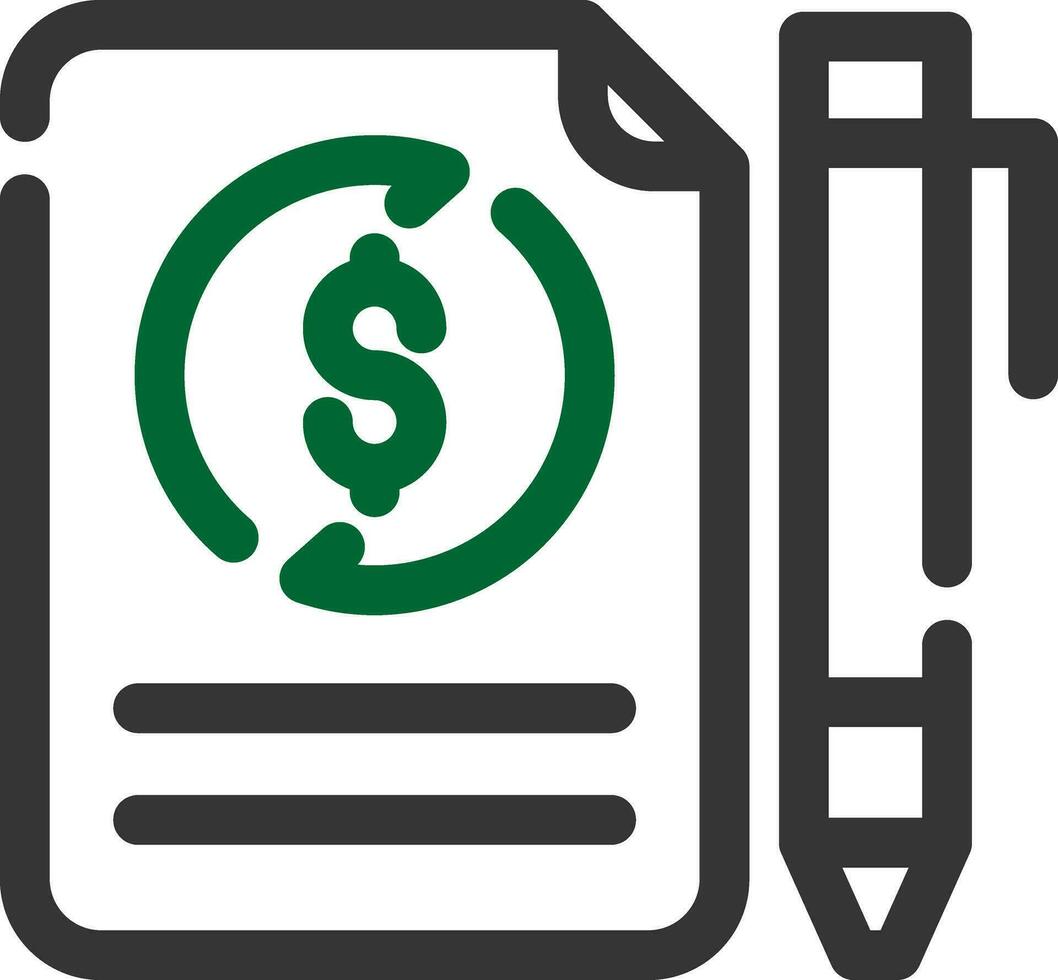 Convertible Note Creative Icon Design vector