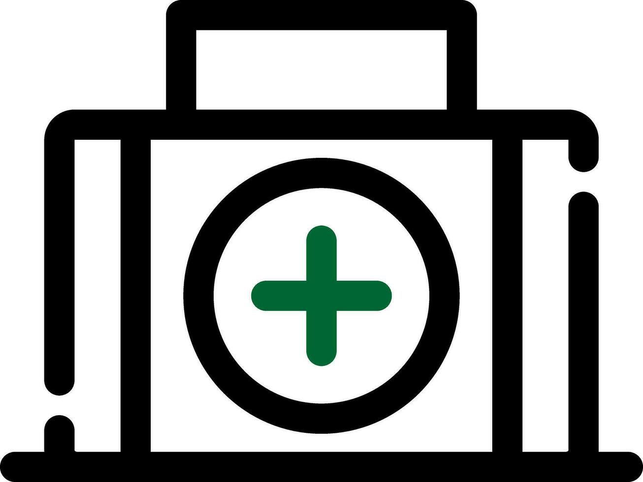 First Aid Creative Icon Design vector