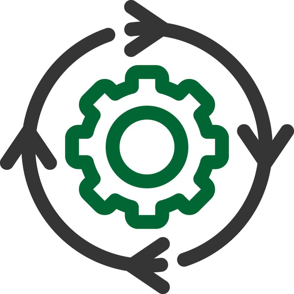 Cycle Diagram Creative Icon Design vector