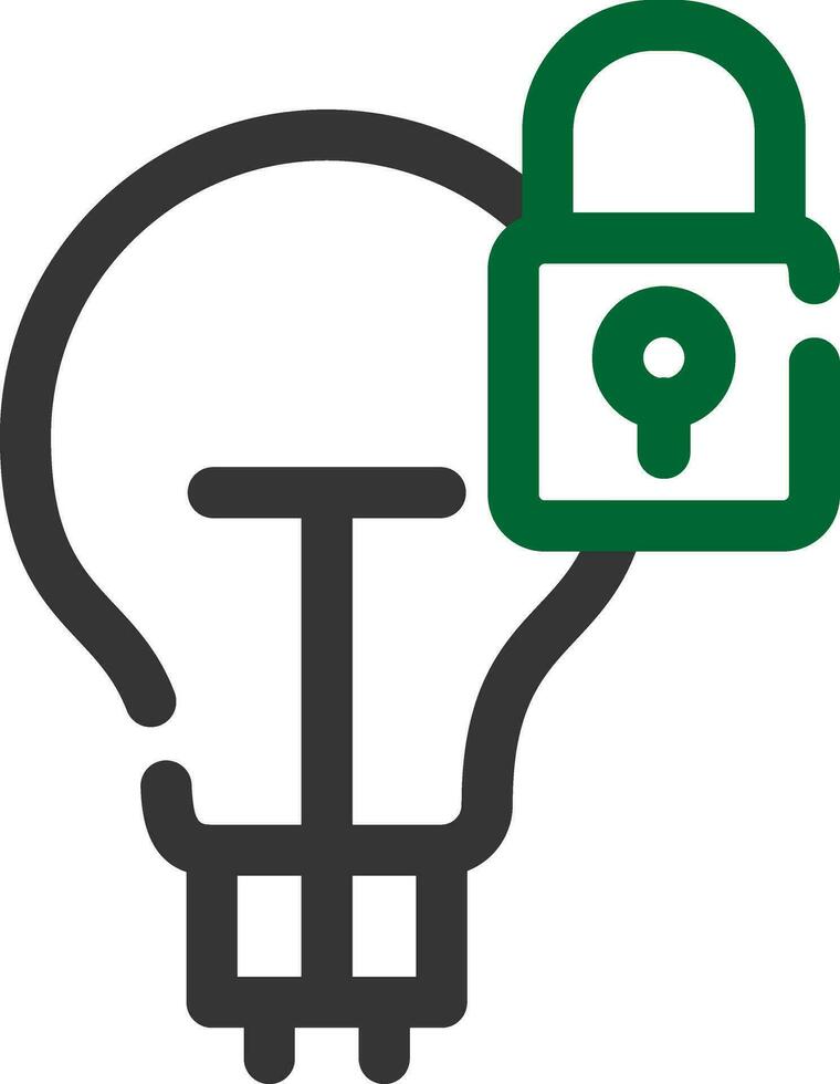 Intellectual Property Creative Icon Design vector