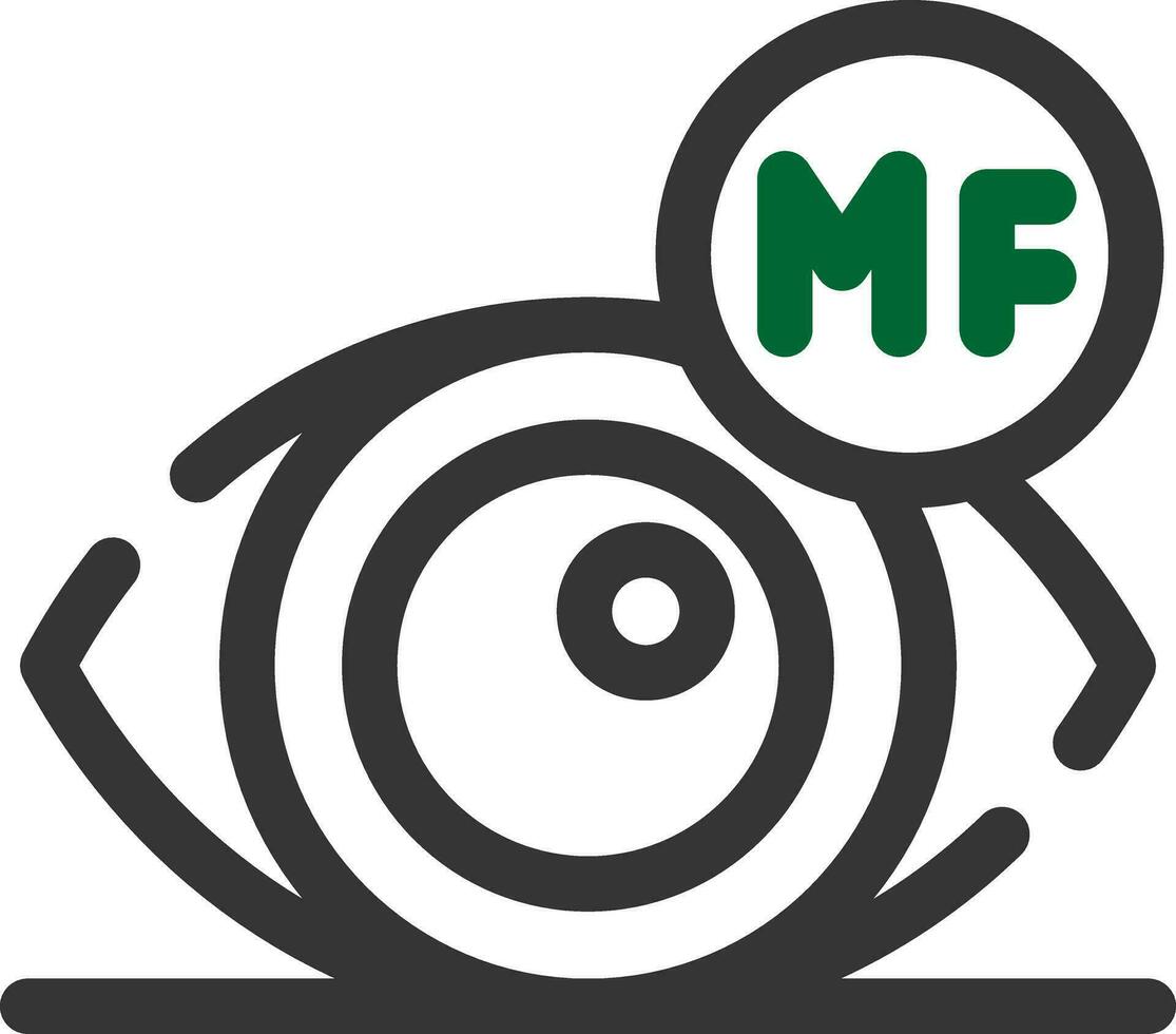 Multifocal Creative Icon Design vector