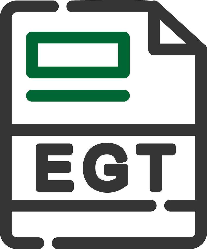 EGT Creative Icon Design vector