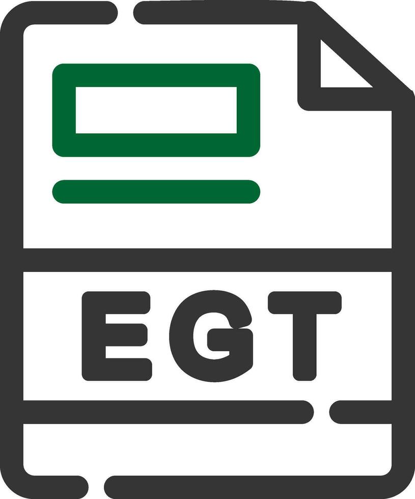 EGT Creative Icon Design vector