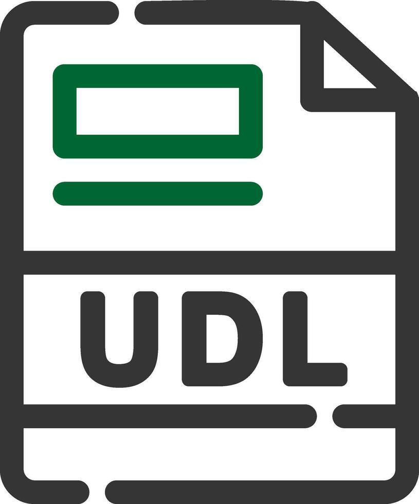 UDL Creative Icon Design 31468845 Vector Art at Vecteezy