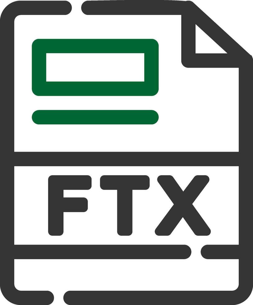 FTX Creative Icon Design vector