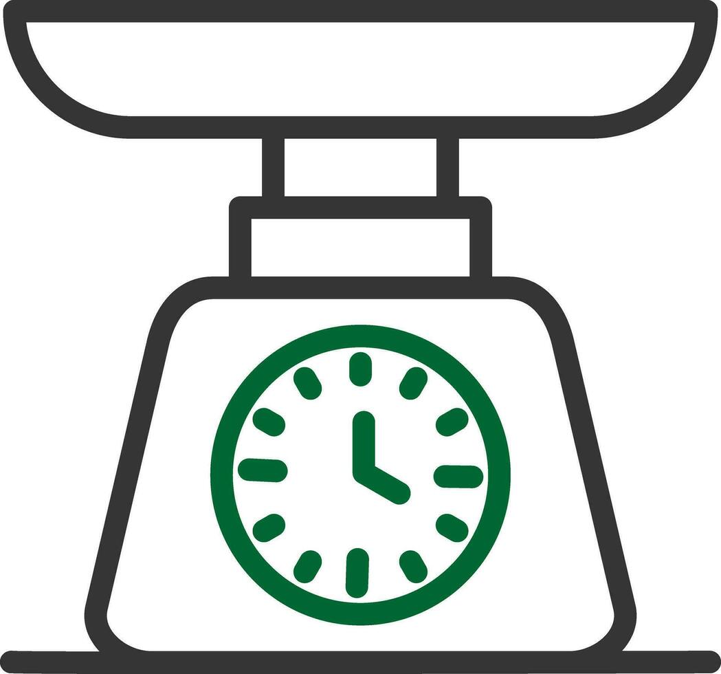 Weighing Machine Creative Icon Design vector