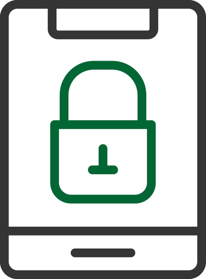 Lock Screen Creative Icon Design vector