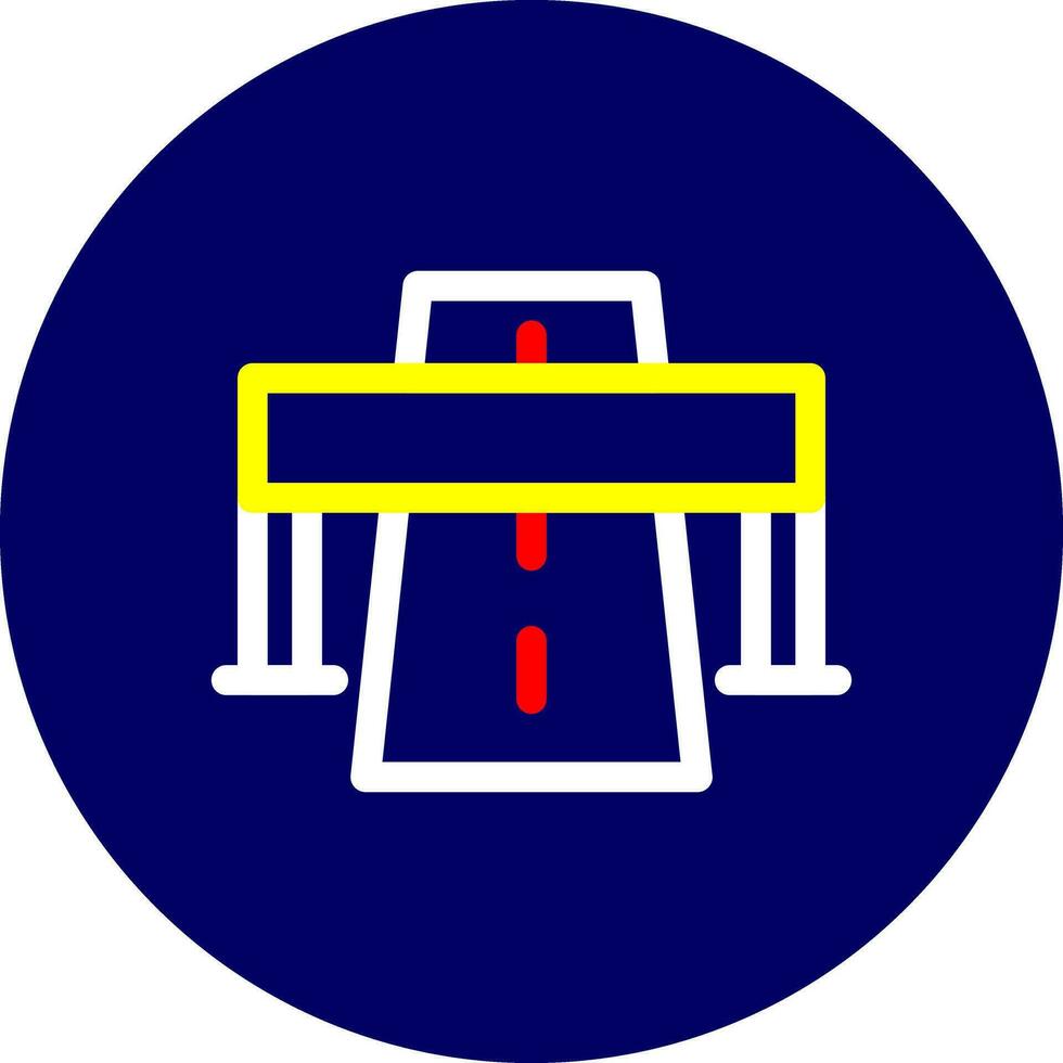 Motorway Creative Icon Design vector