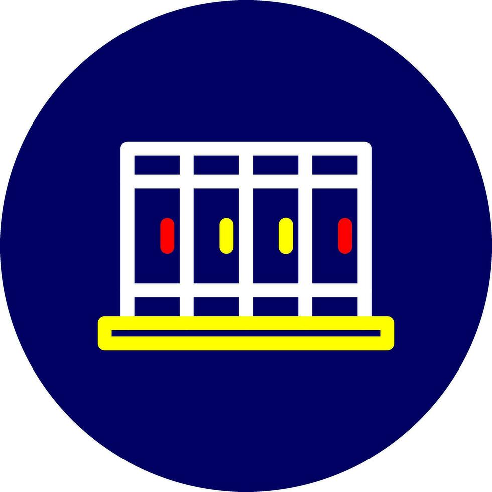Locker Creative Icon Design vector