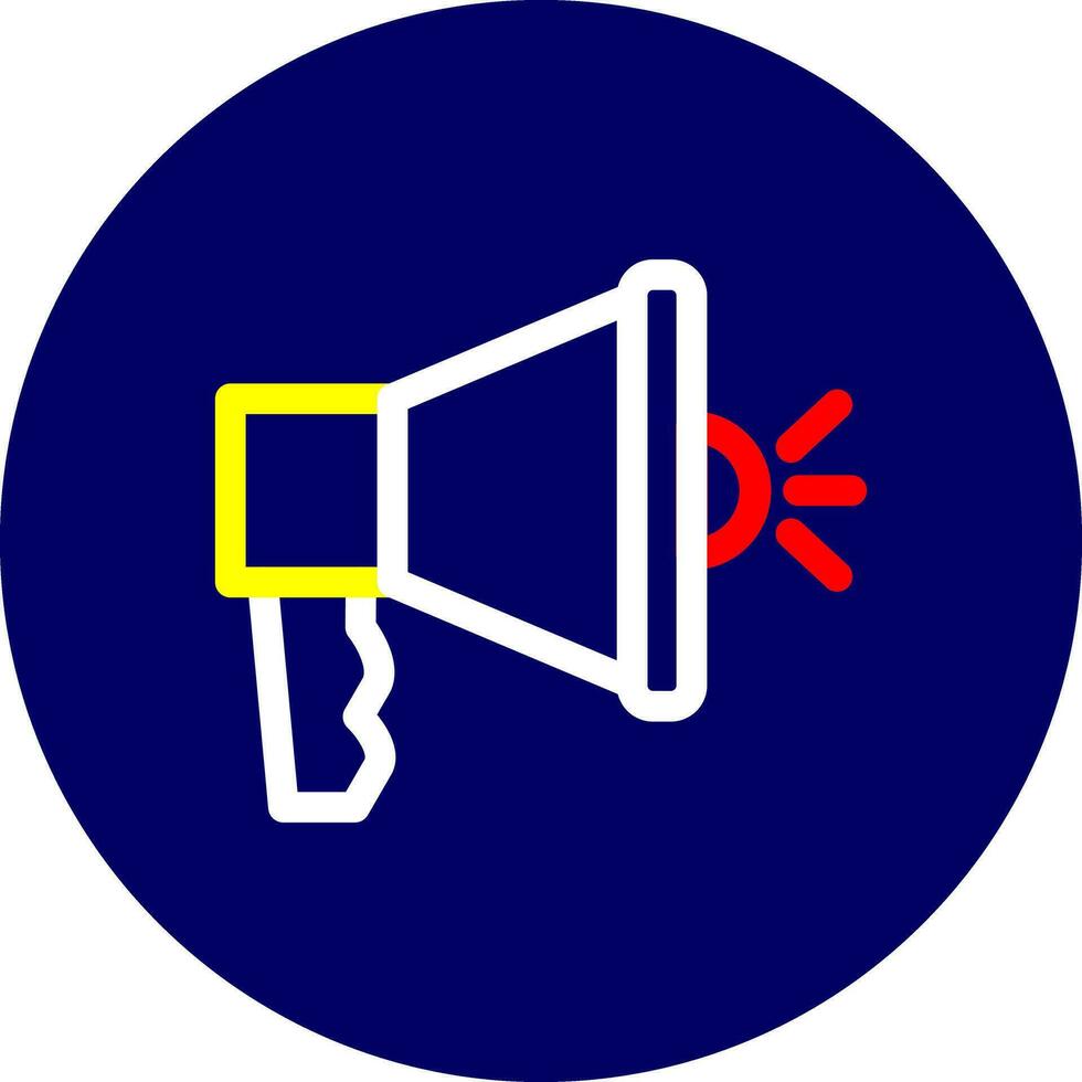 Announce Creative Icon Design vector