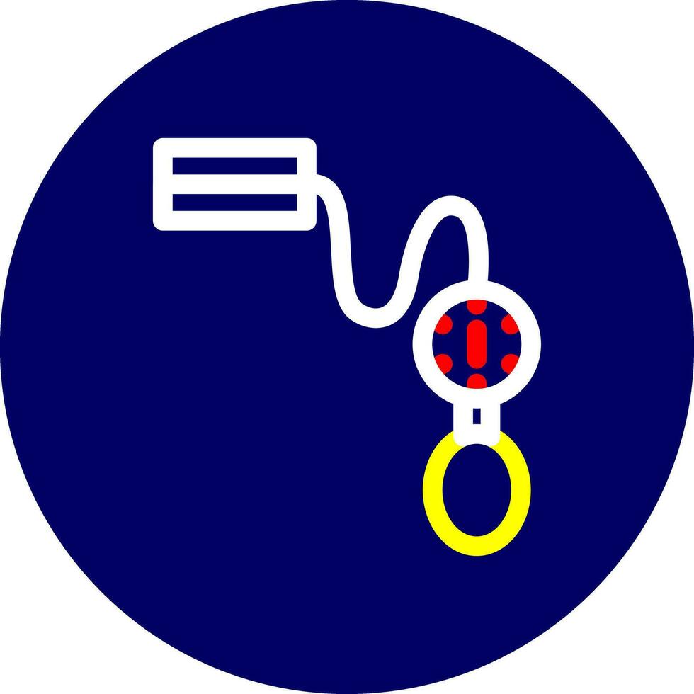 Tensiometer Creative Icon Design vector