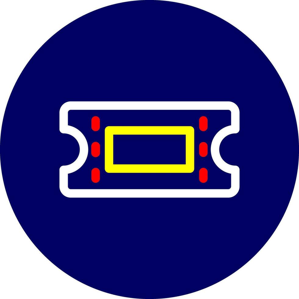Tickets Creative Icon Design vector