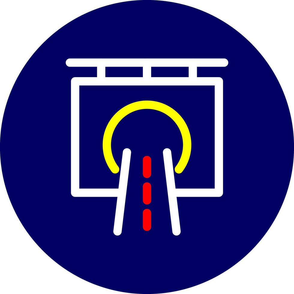 Tunnel Creative Icon Design vector