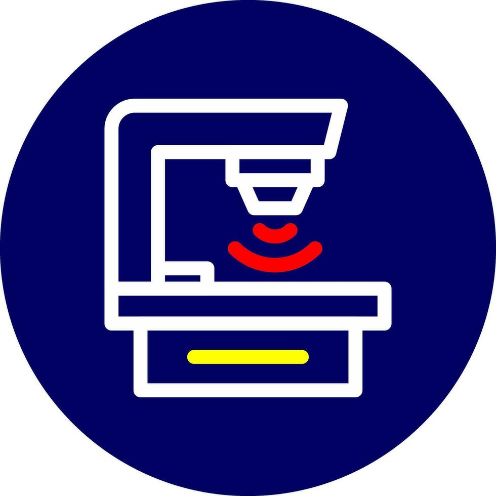 Radiotherapy Creative Icon Design vector