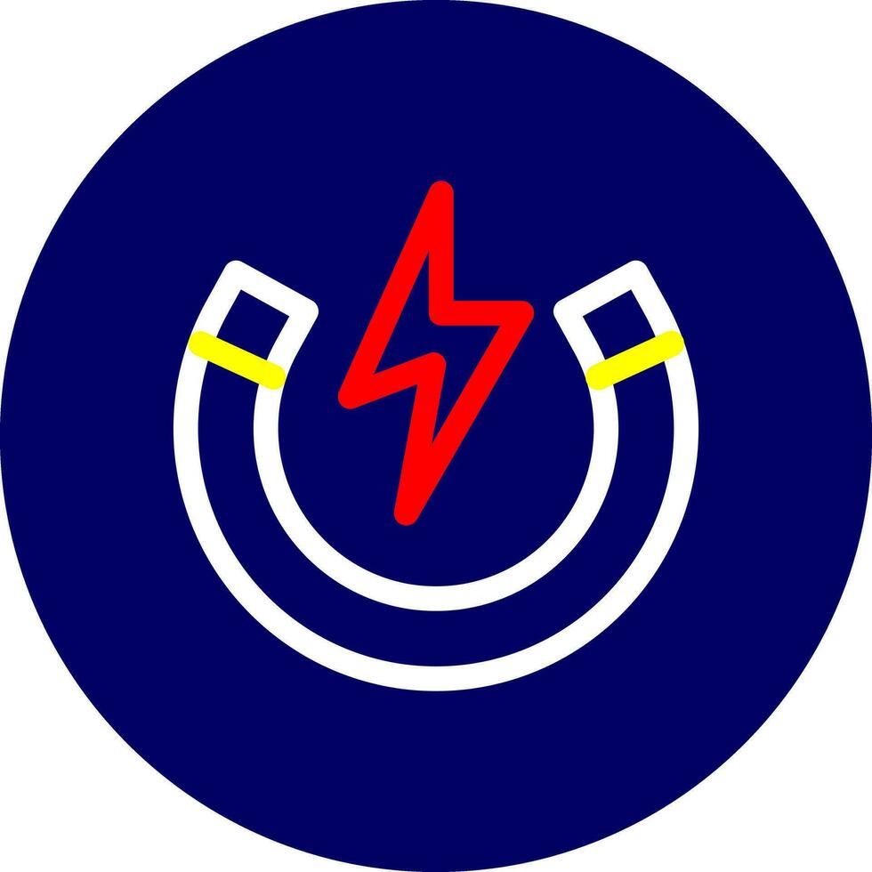 Magnet Creative Icon Design vector
