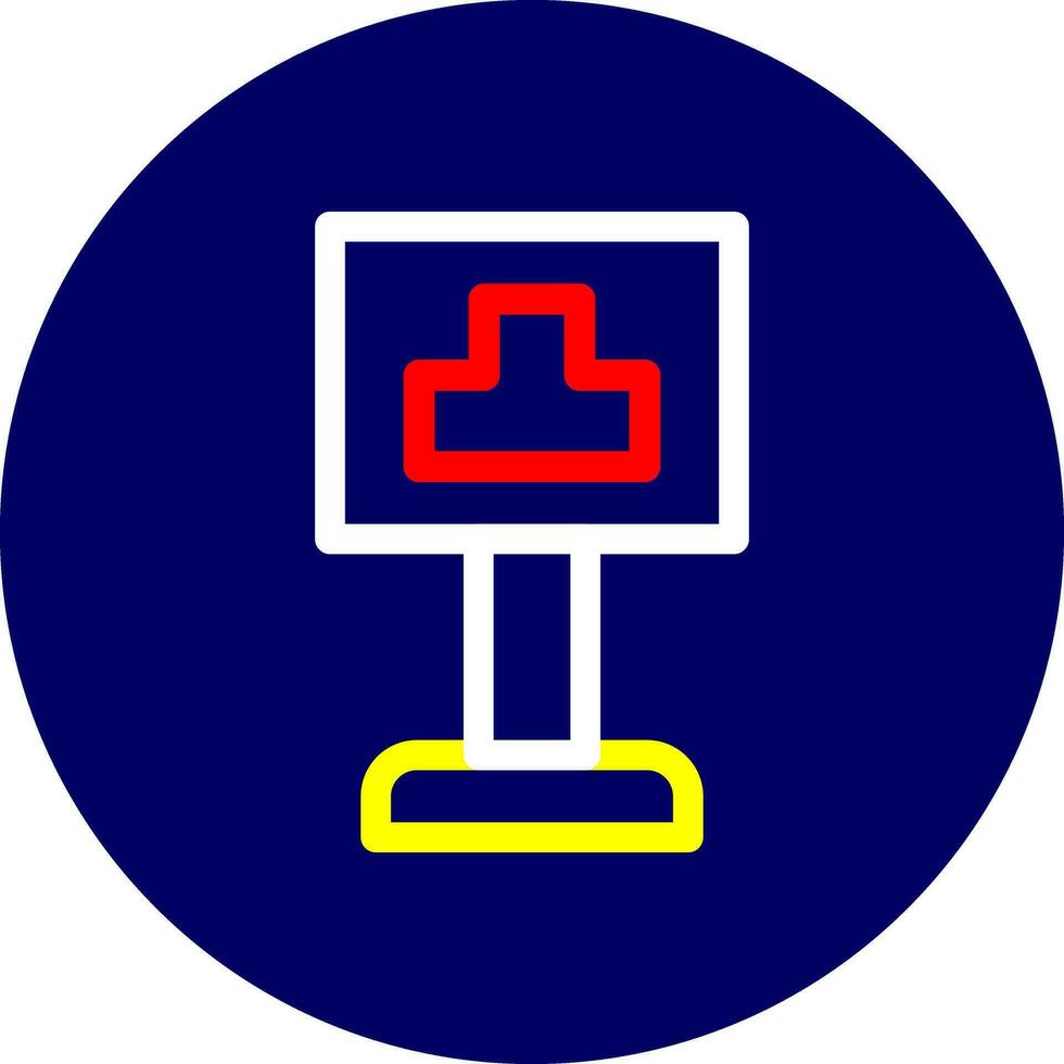 Intersection Creative Icon Design vector