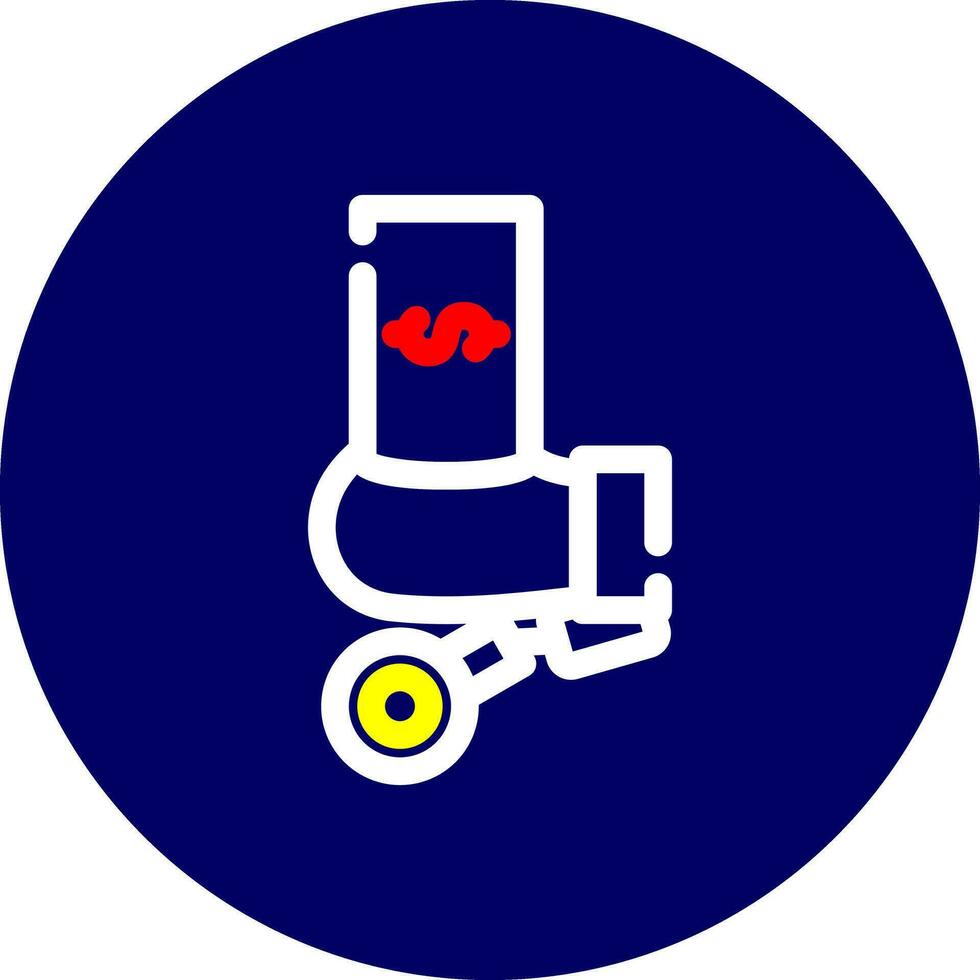 Corruption Creative Icon Design vector