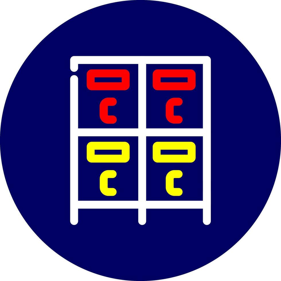 Locker Creative Icon Design vector