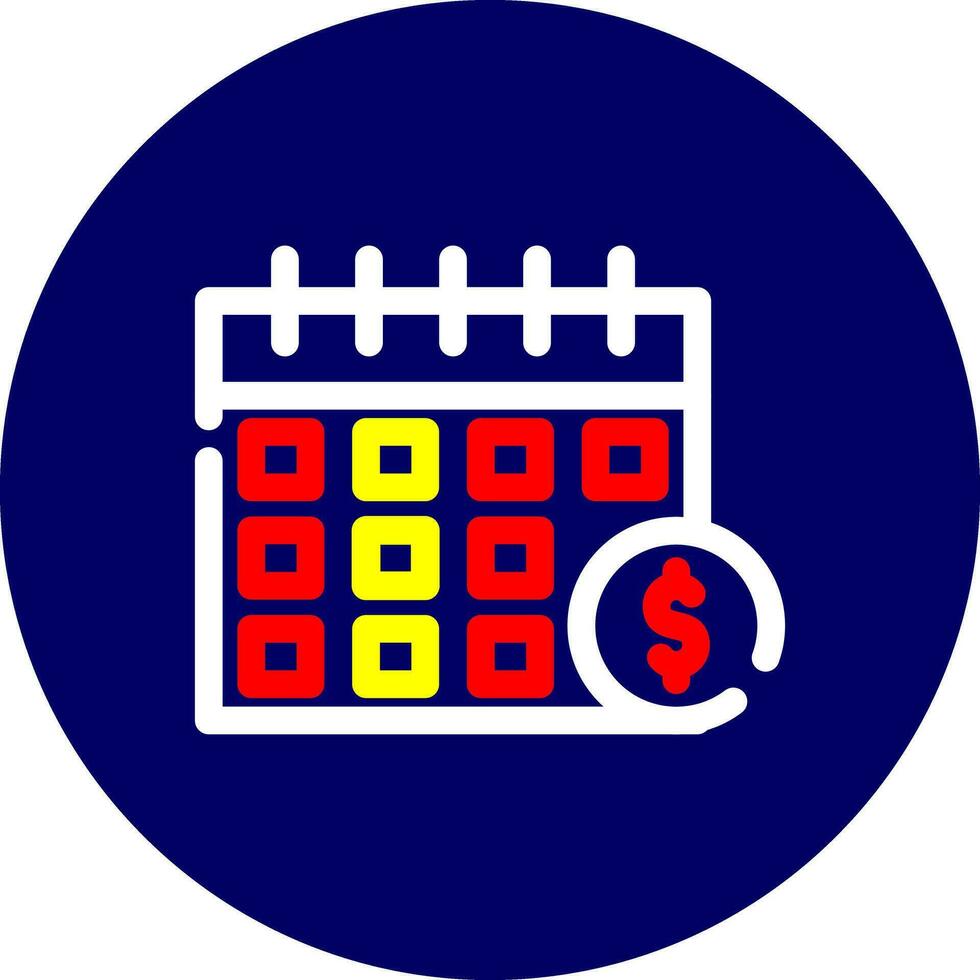 Calendar Creative Icon Design vector
