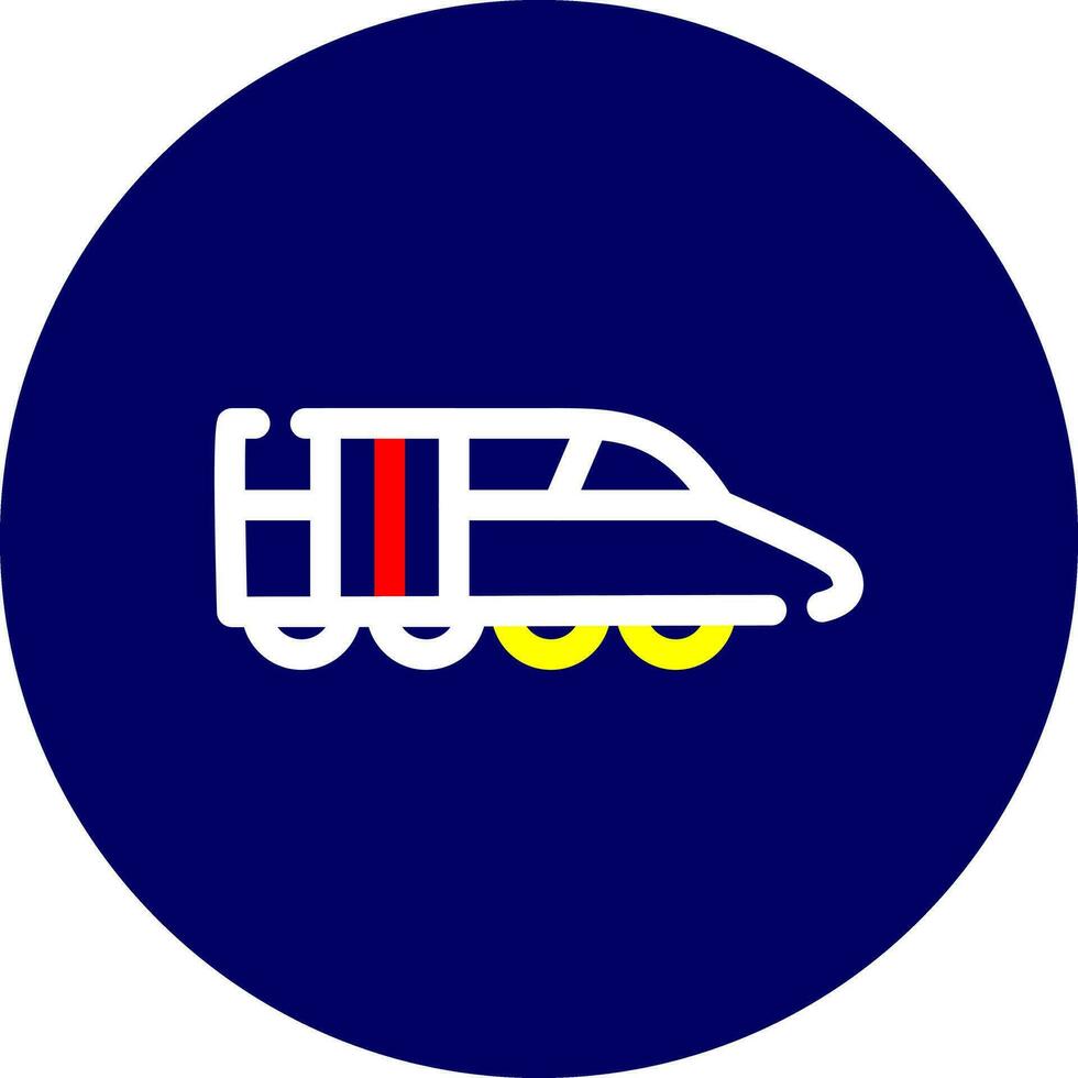 diseño de icono creativo de tren vector