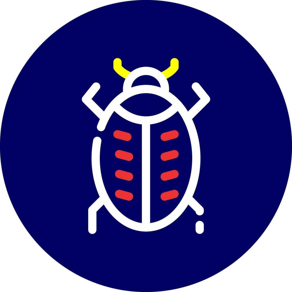Bug Creative Icon Design vector