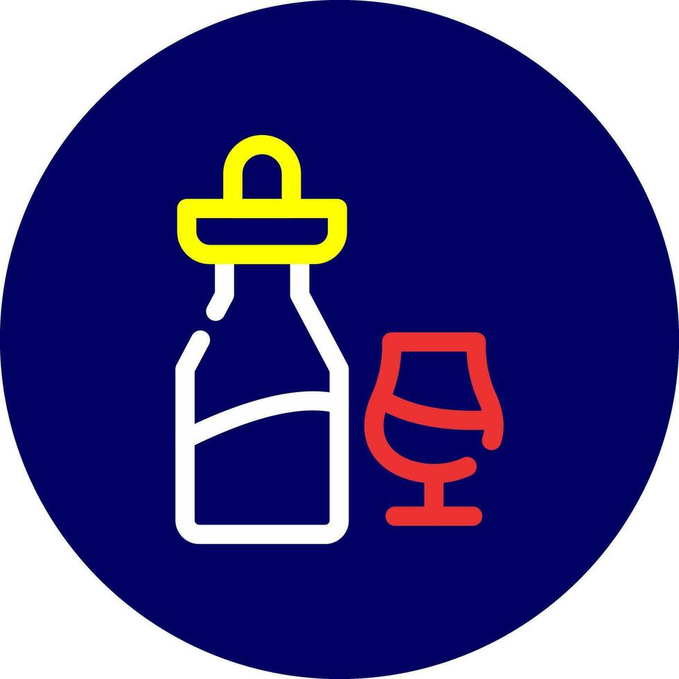 diseño de icono creativo de tequila vector