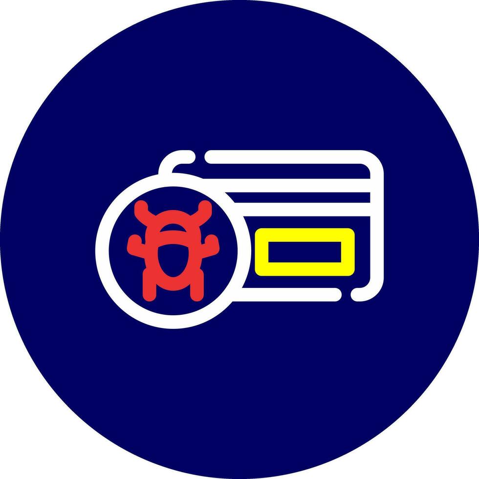 Bug Creative Icon Design vector