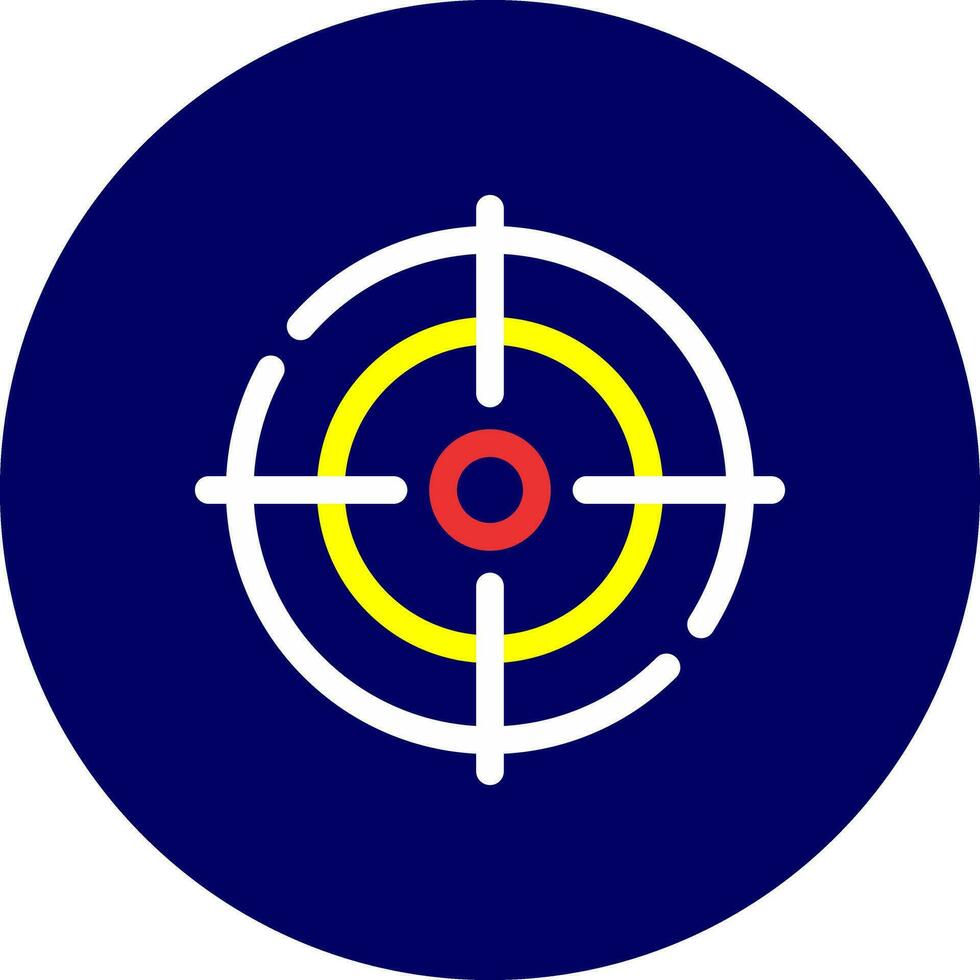 Target Creative Icon Design vector