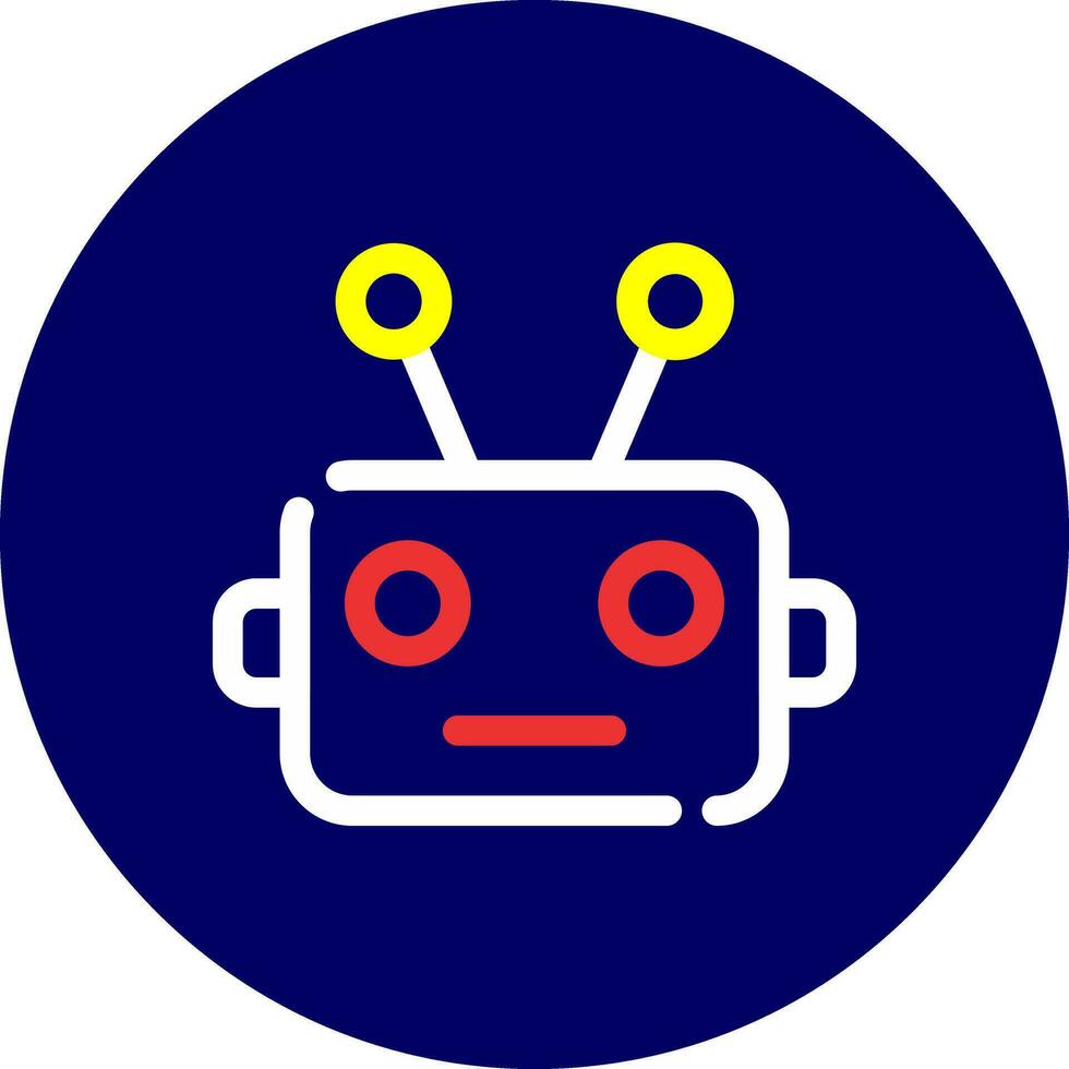 Chatbot Creative Icon Design vector