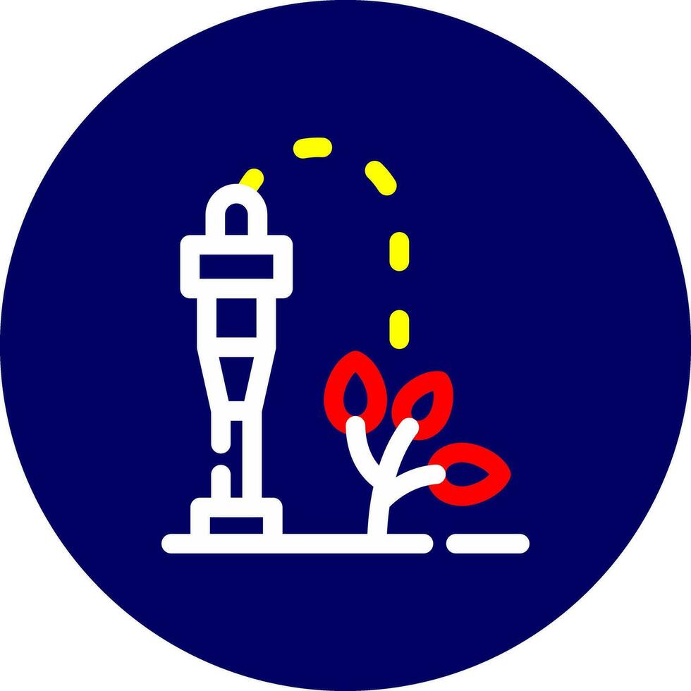 Sprinkler Creative Icon Design vector