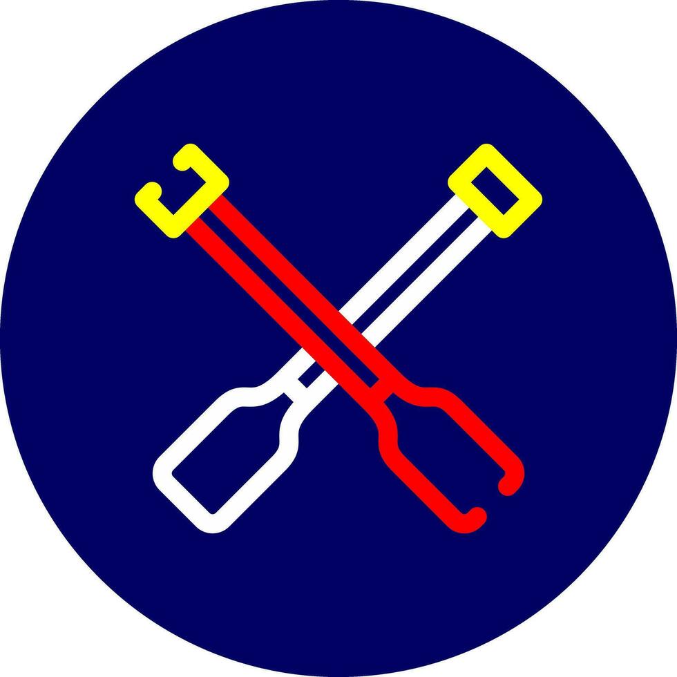 Rowing Creative Icon Design vector