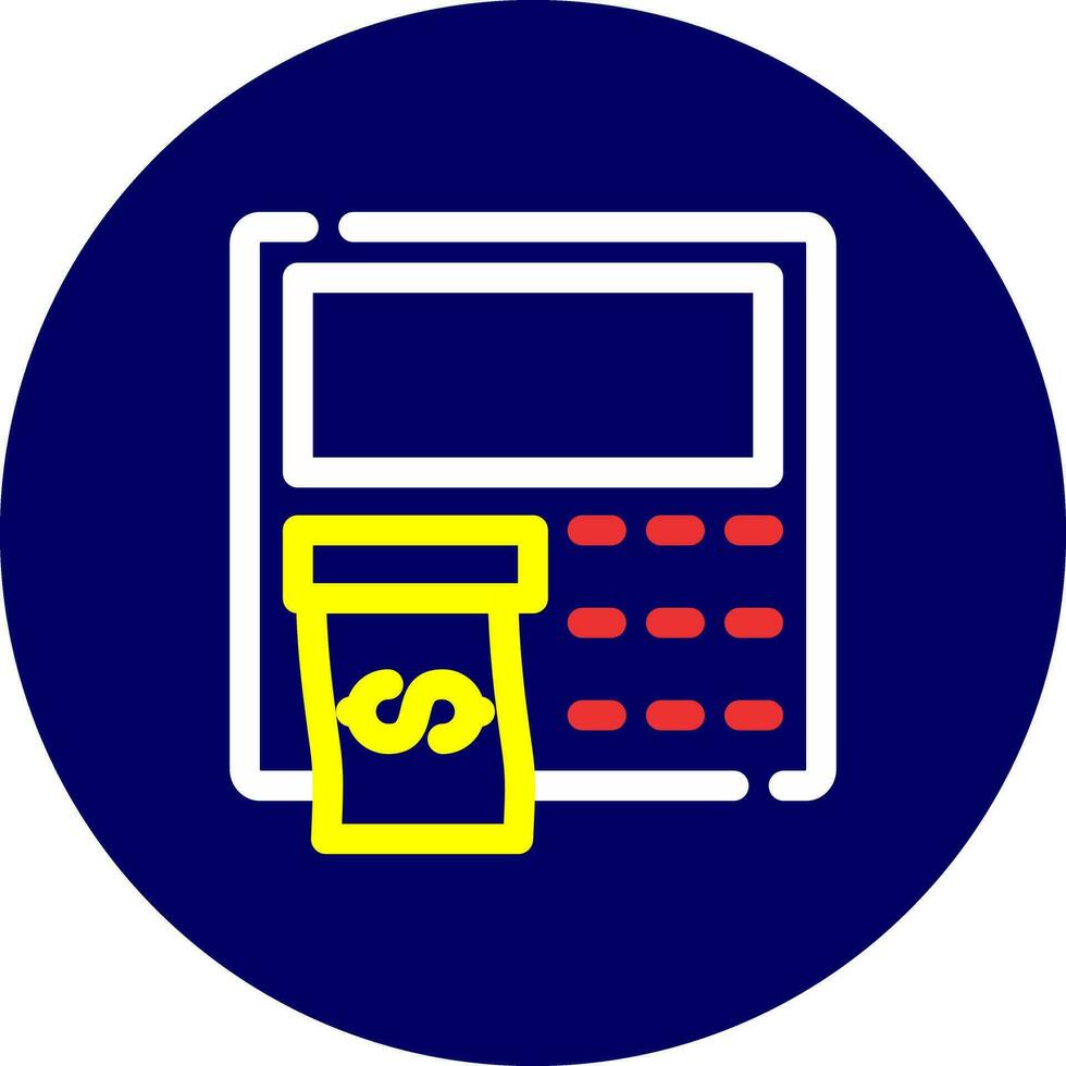 Atm Creative Icon Design vector