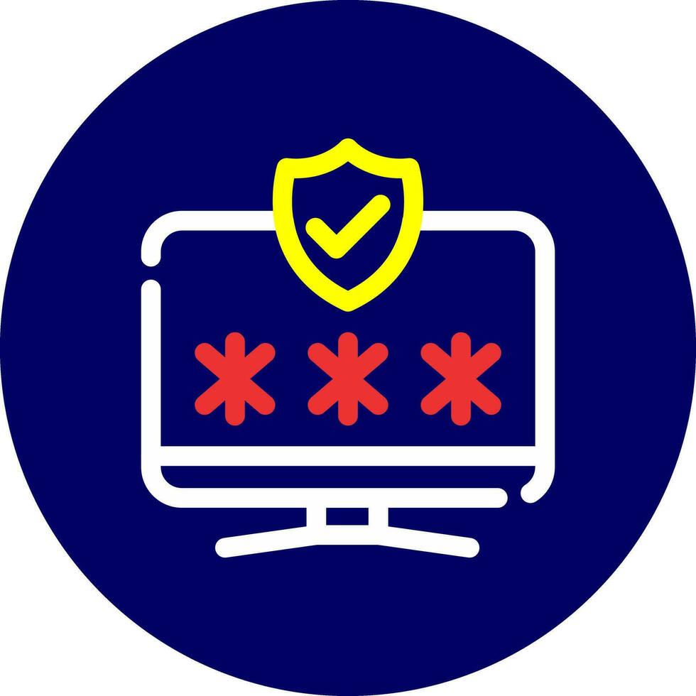 Verification Creative Icon Design vector