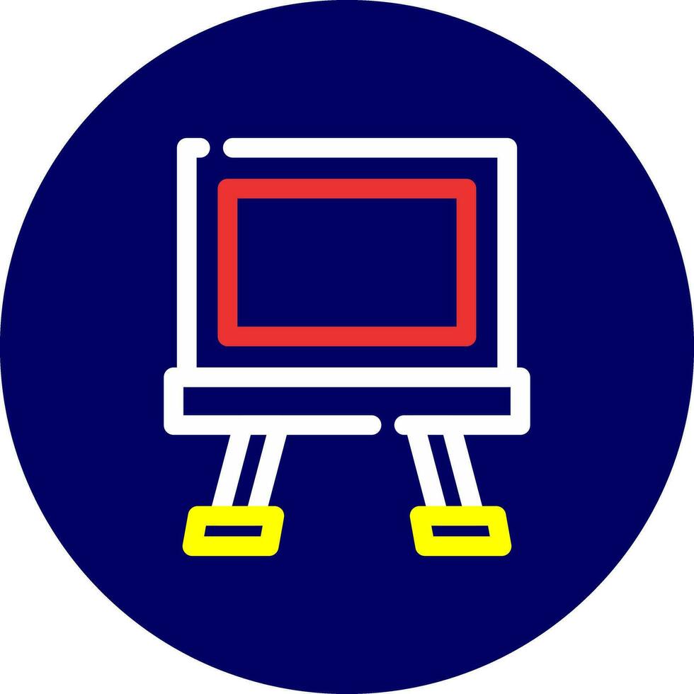 Canvas Creative Icon Design vector