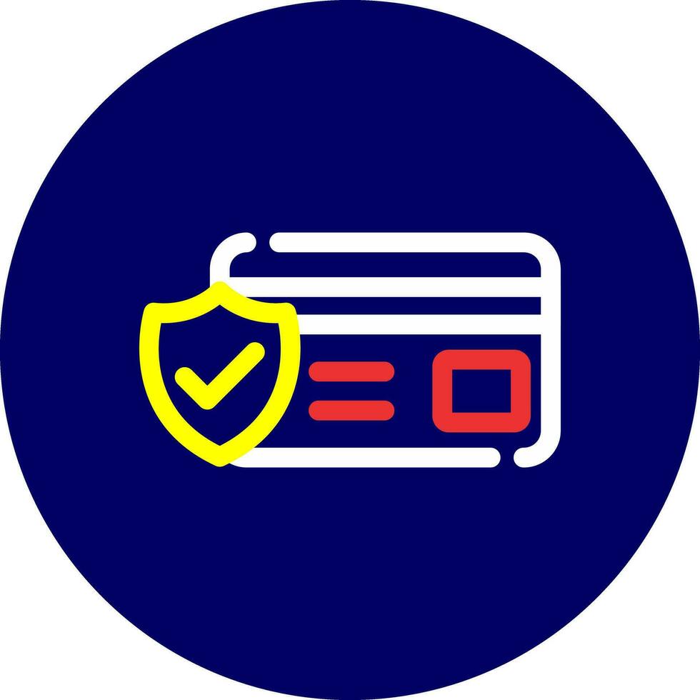 Payment Security Creative Icon Design vector