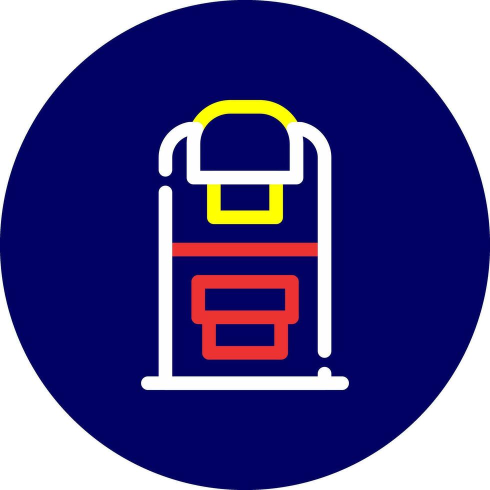 Mammogram Creative Icon Design vector