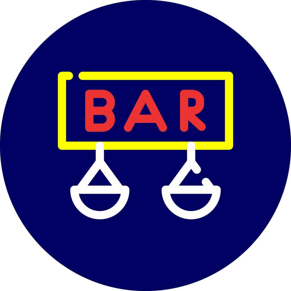 Bar Creative Icon Design vector