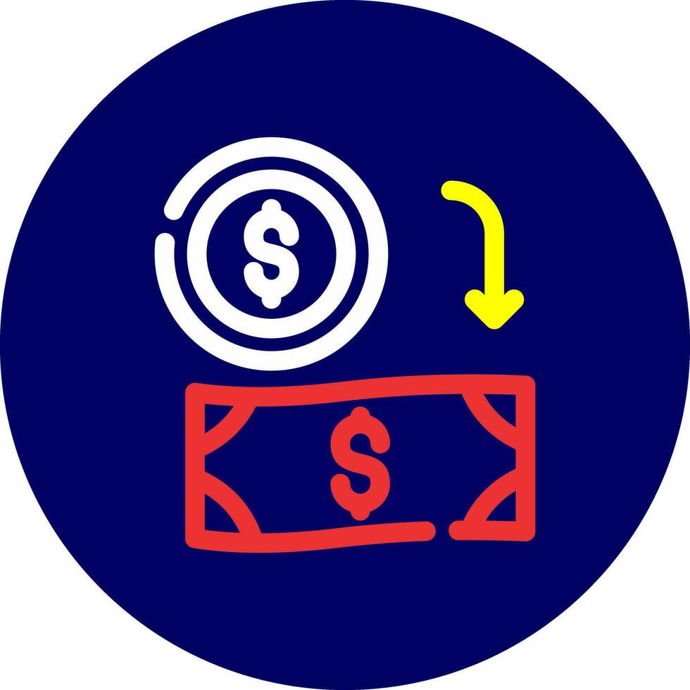 Exchange Creative Icon Design vector