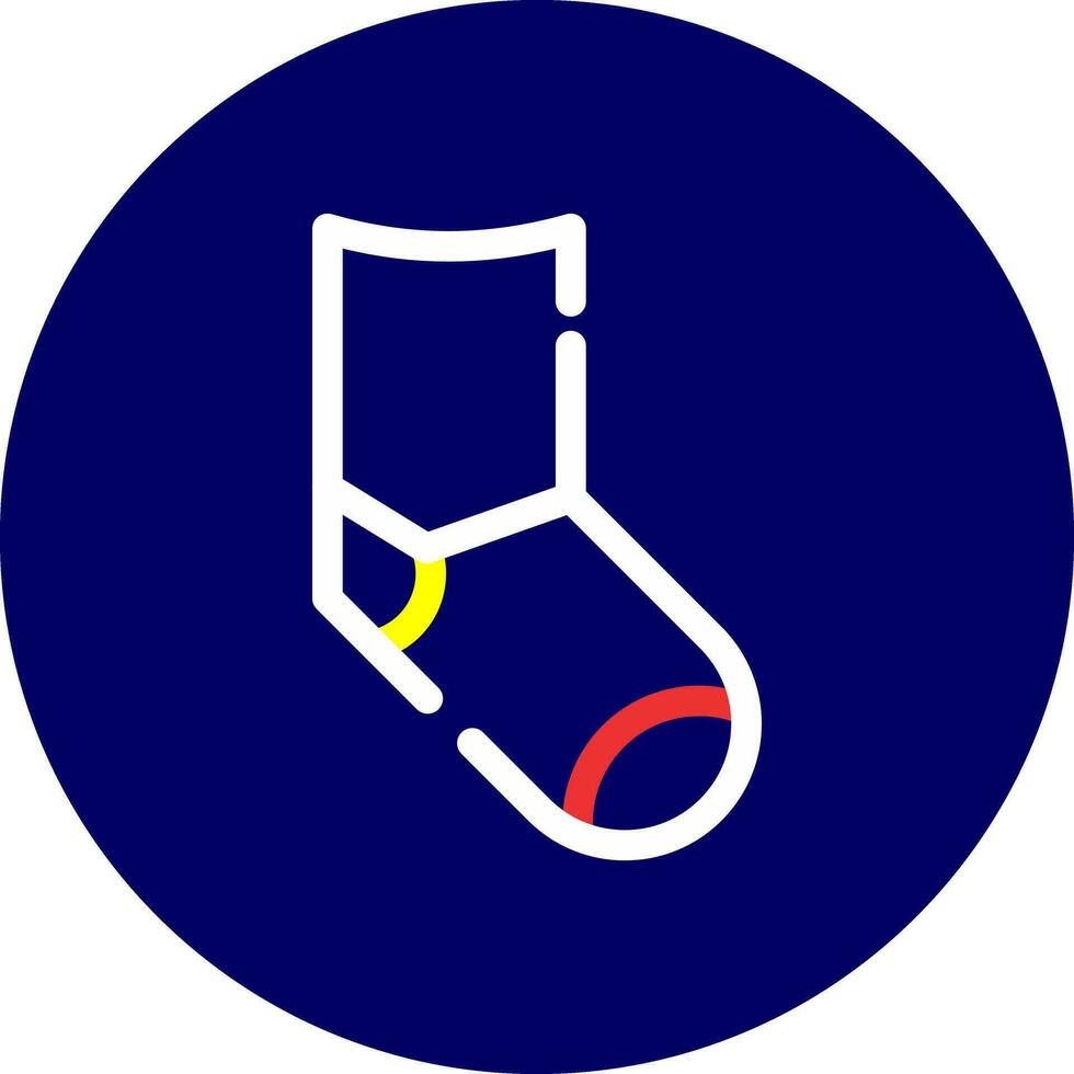 Sock Creative Icon Design vector