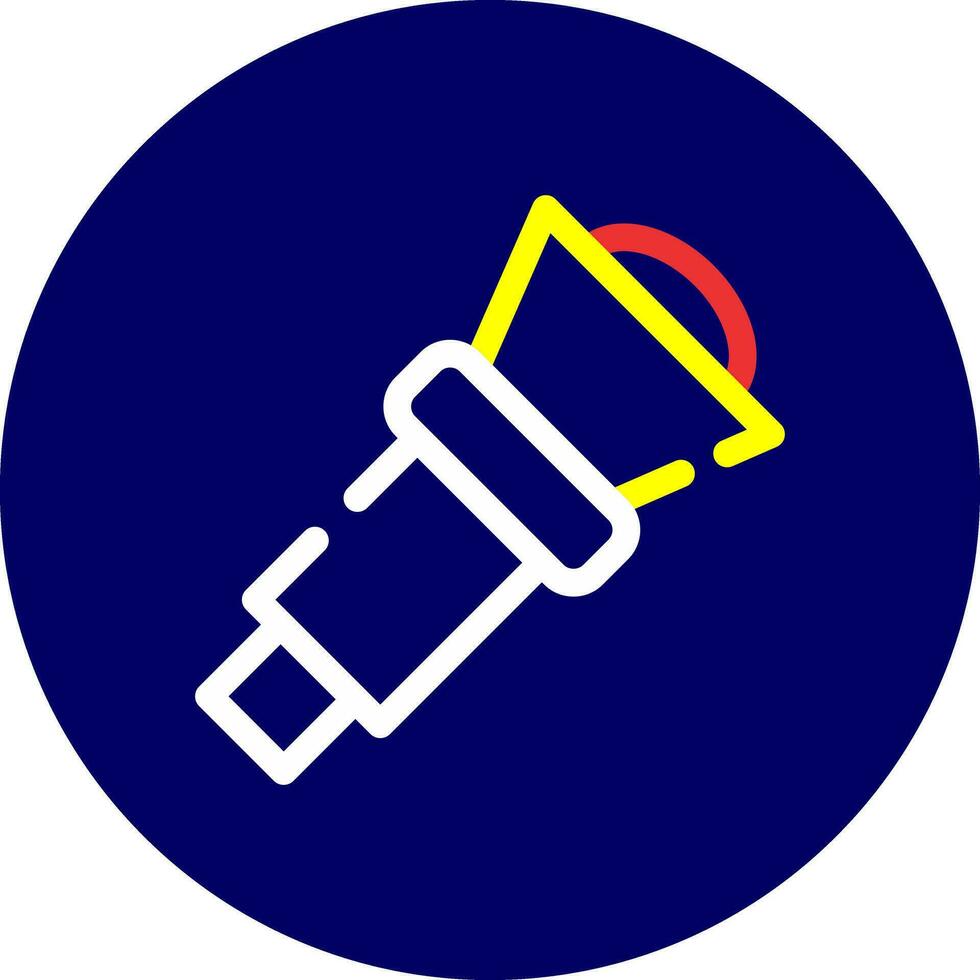 Spyglass Creative Icon Design vector