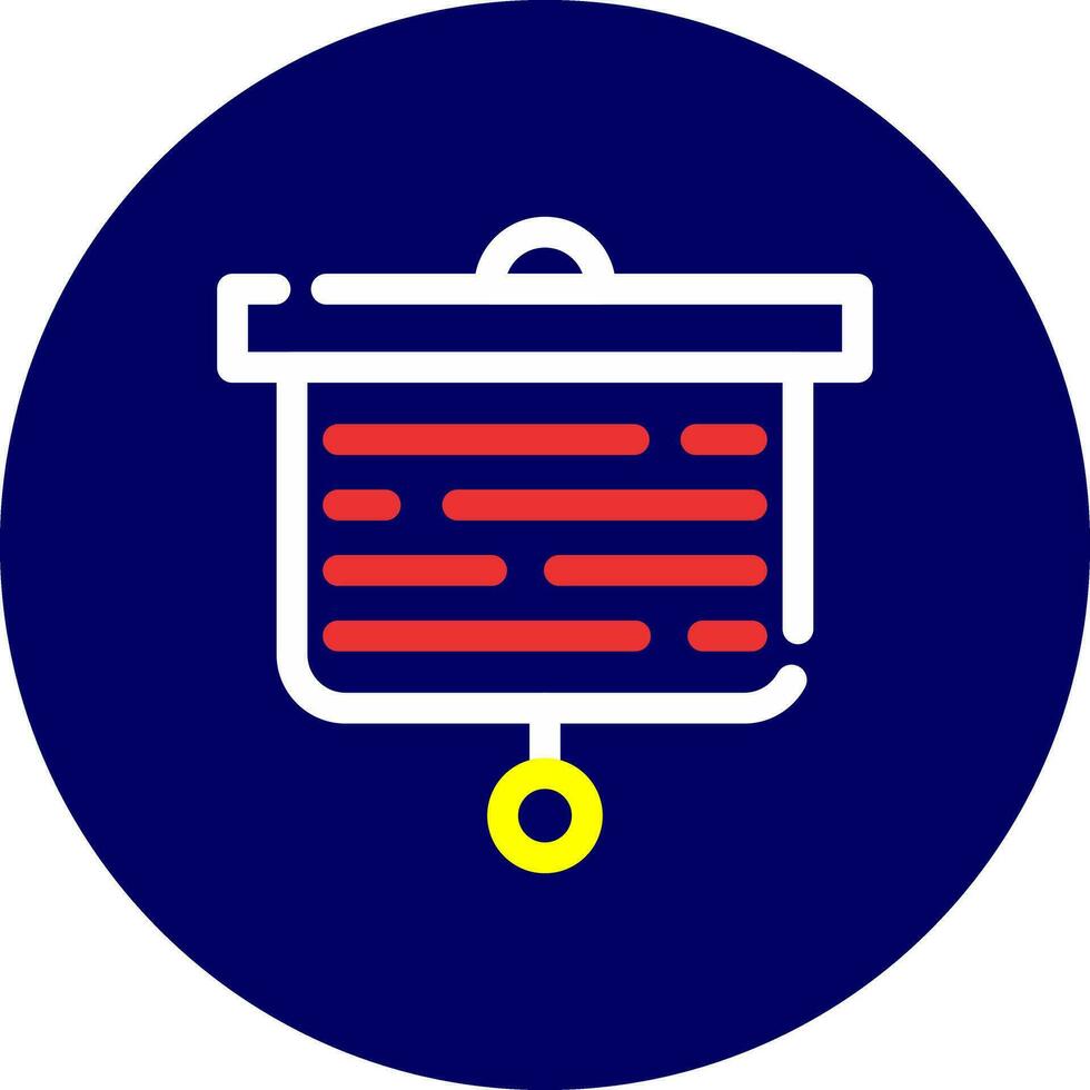 Presentation Creative Icon Design vector