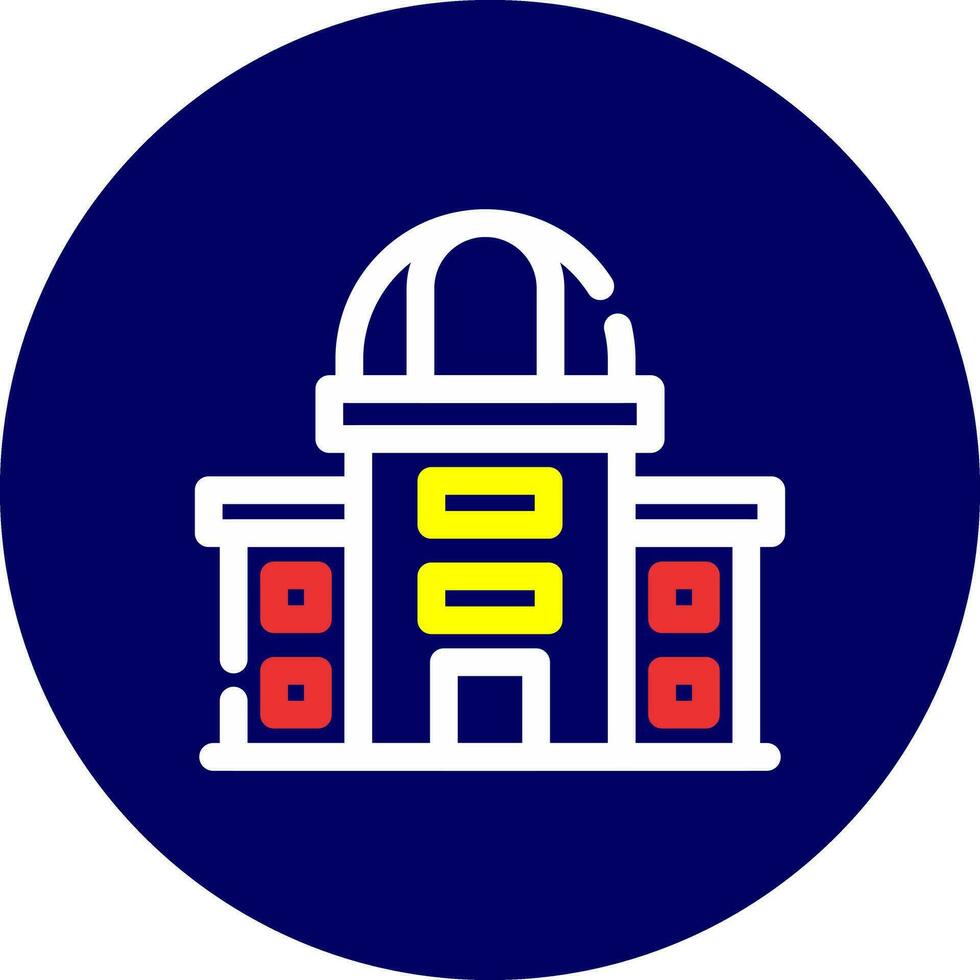 City Hall Creative Icon Design vector