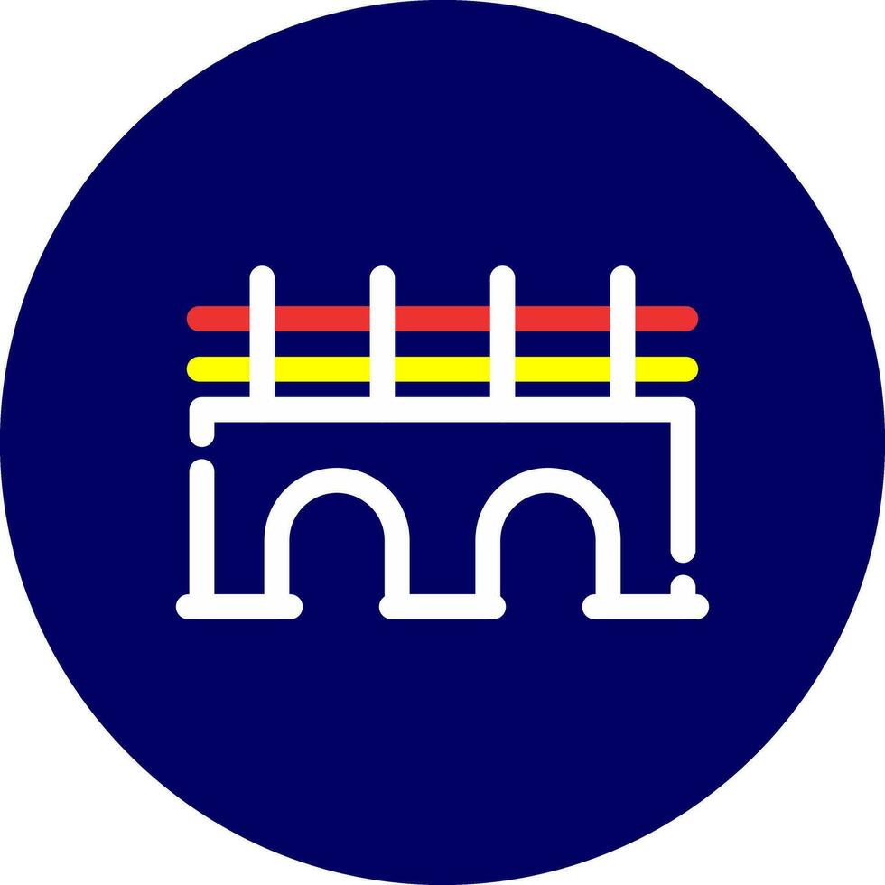 Bridge Creative Icon Design vector