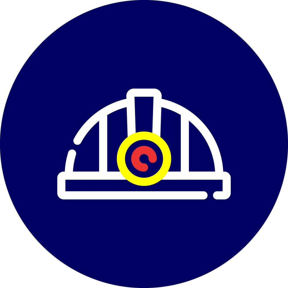 Helmet Creative Icon Design vector