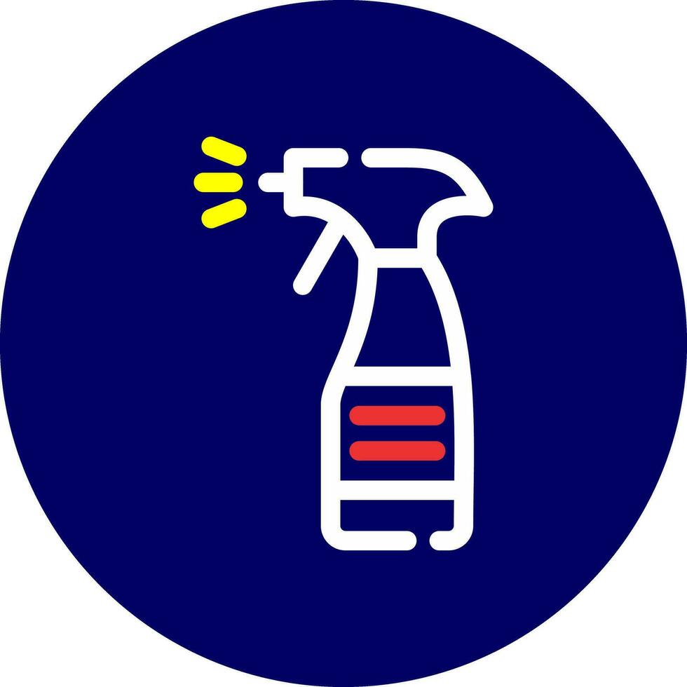 Spray Bottle Creative Icon Design vector